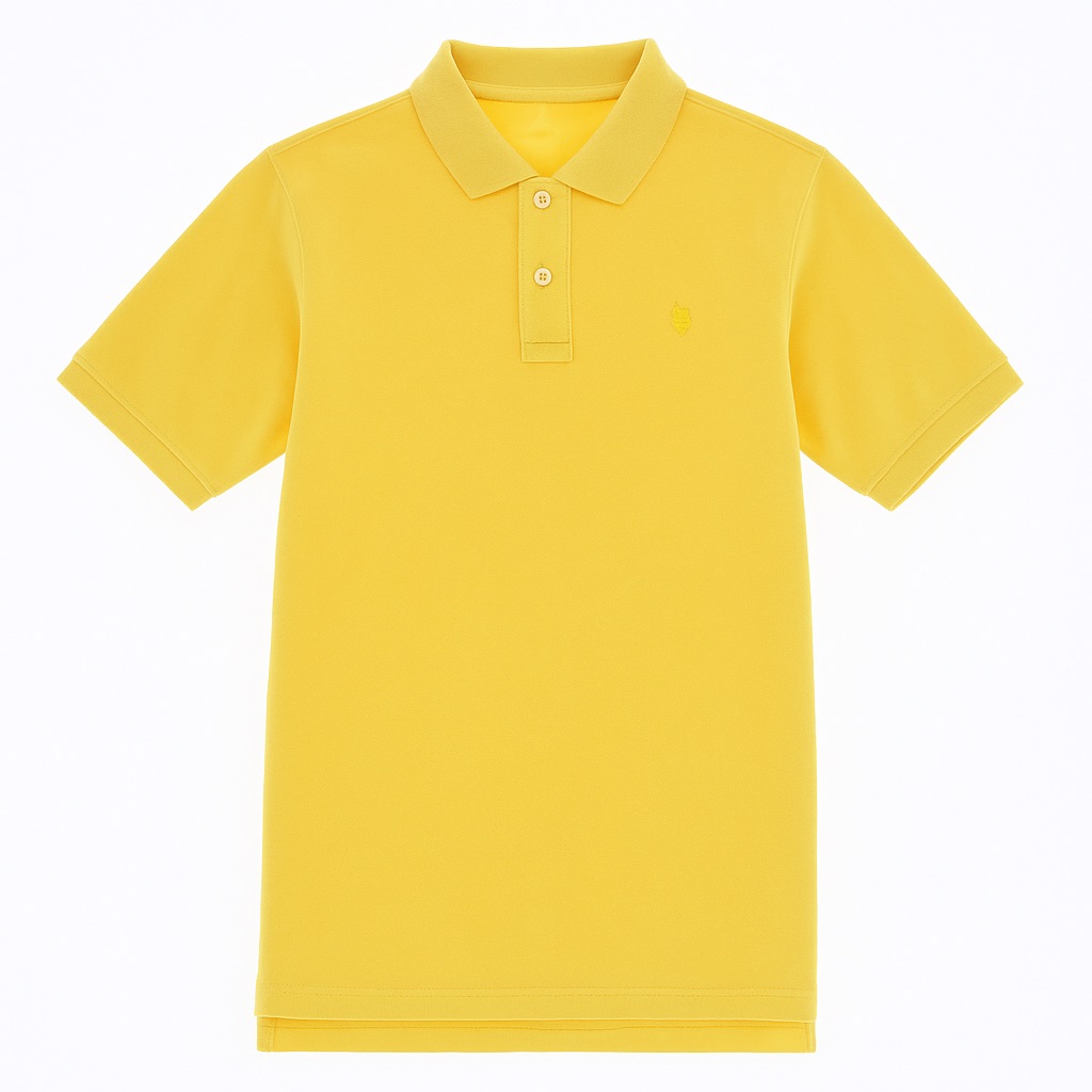 Foto 1 | Playera Para Niño Chicos Olé 3341 Amarillo Tipo Polo