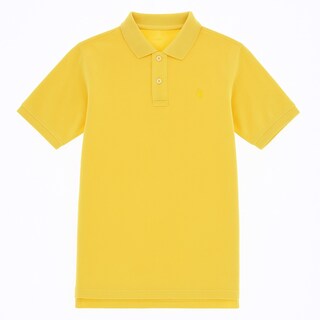 Foto 1 | Playera Para Niño Chicos Olé 3341 Amarillo Tipo Polo