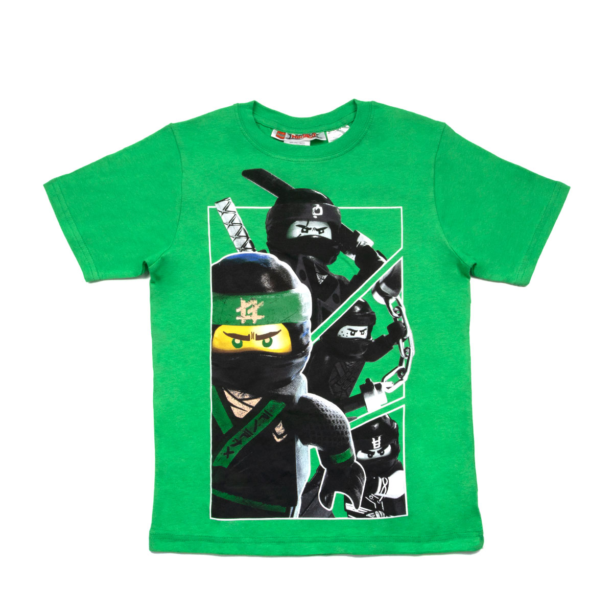 Foto 2 pulgar | Playera Lego Ninjago color Verde para Niño