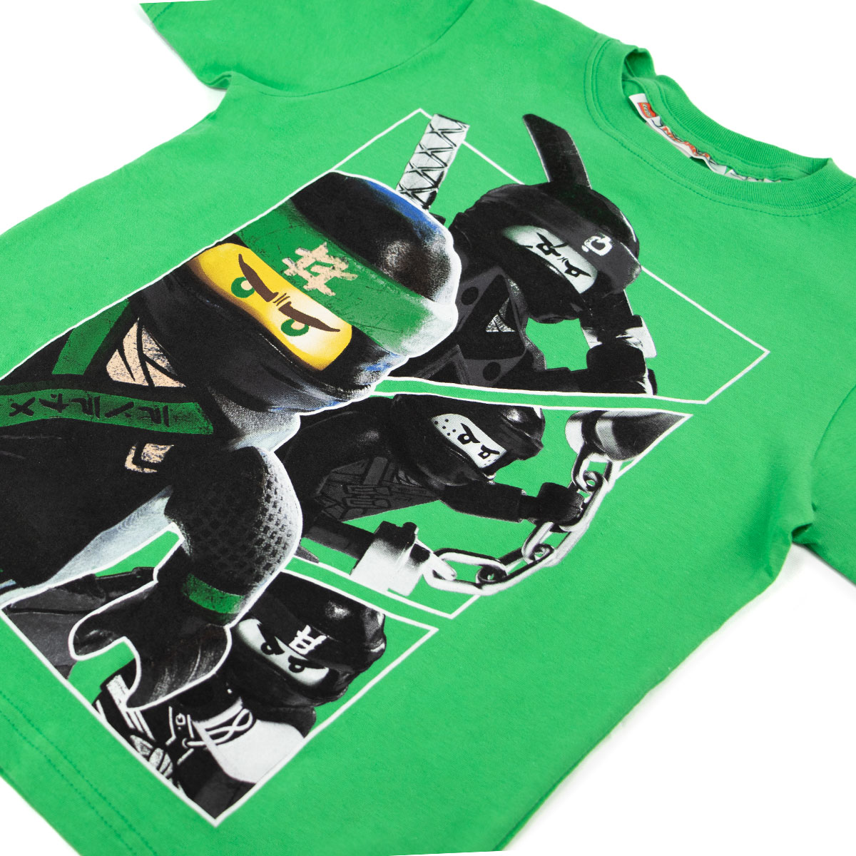 Foto 4 pulgar | Playera Lego Ninjago color Verde para Niño