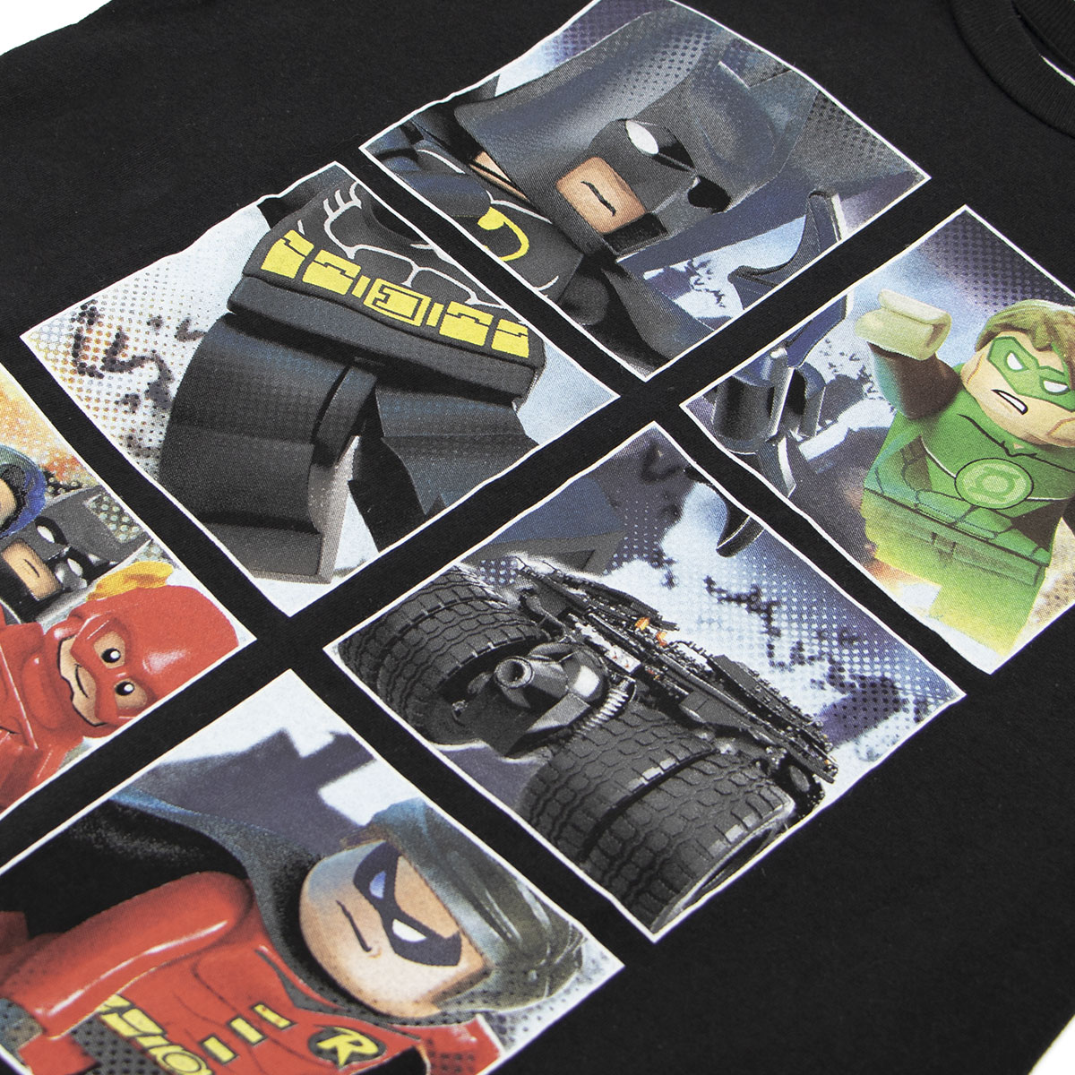 Foto 3 pulgar | Playera Lego Batman Liga de La Justicia color Negro para Niño