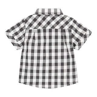 Foto 3 | Camisa a Cuadros de Popelín Boboli Estampado Authentic 84 para Bebé Niño