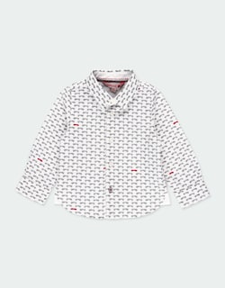 Foto 2 | Camisa Estampado De Coches Para Bebe Y Niño Boboli