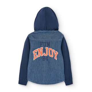 Foto 4 | Camisa Denim Boboli Enjoy para Niño