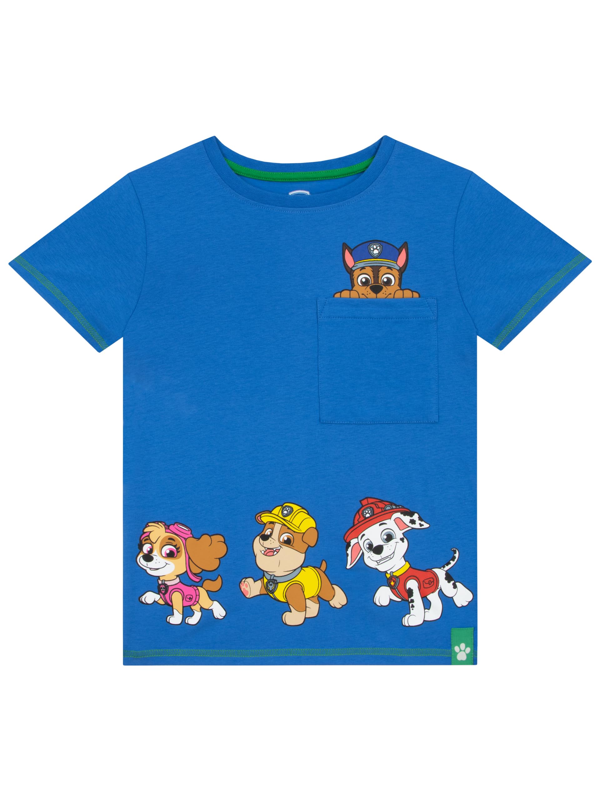 Foto 2 pulgar | Camiseta Azul de la Patrulla Canina Producto Oficial para Niños - Venta Internacional