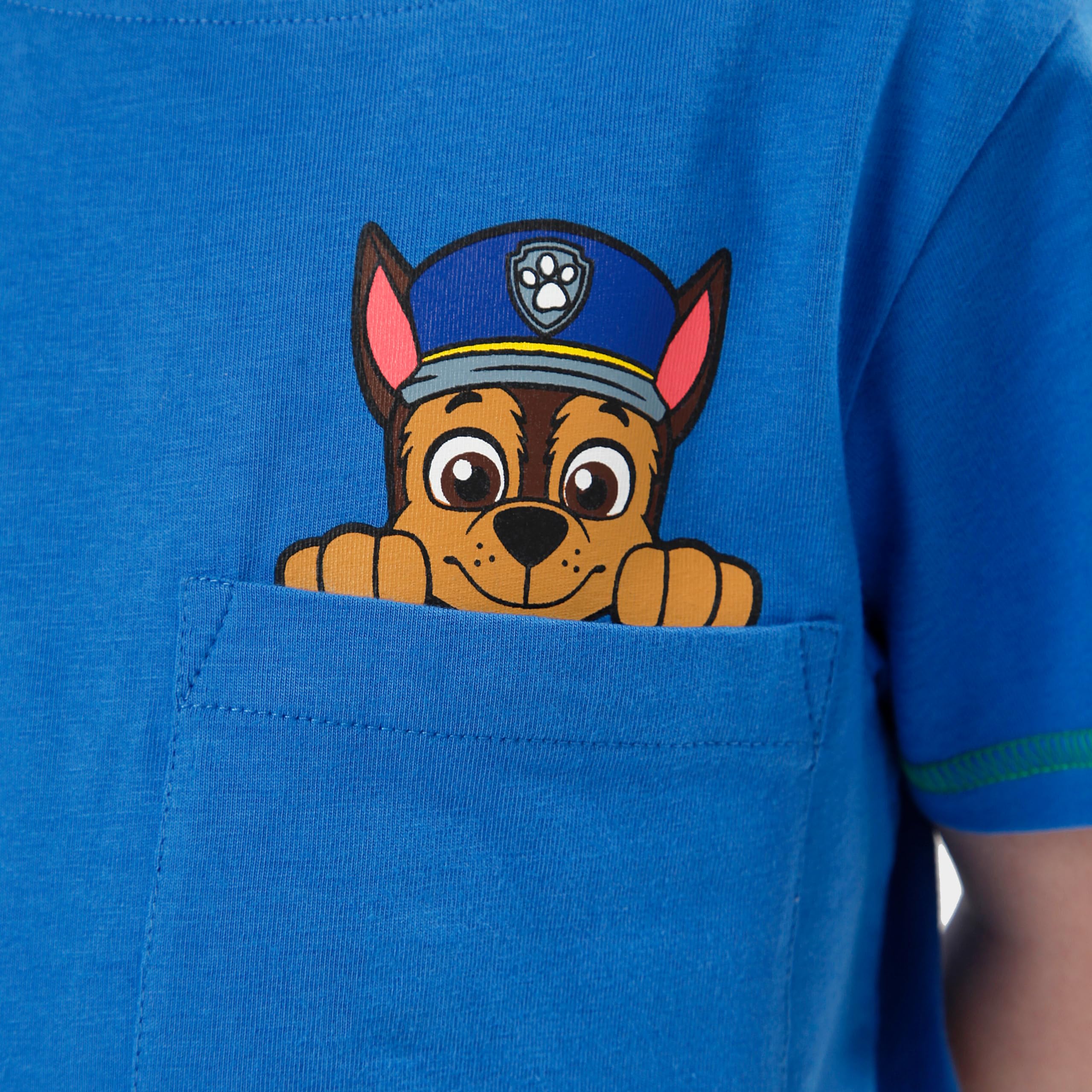 Foto 4 pulgar | Camiseta Azul de la Patrulla Canina Producto Oficial para Niños - Venta Internacional