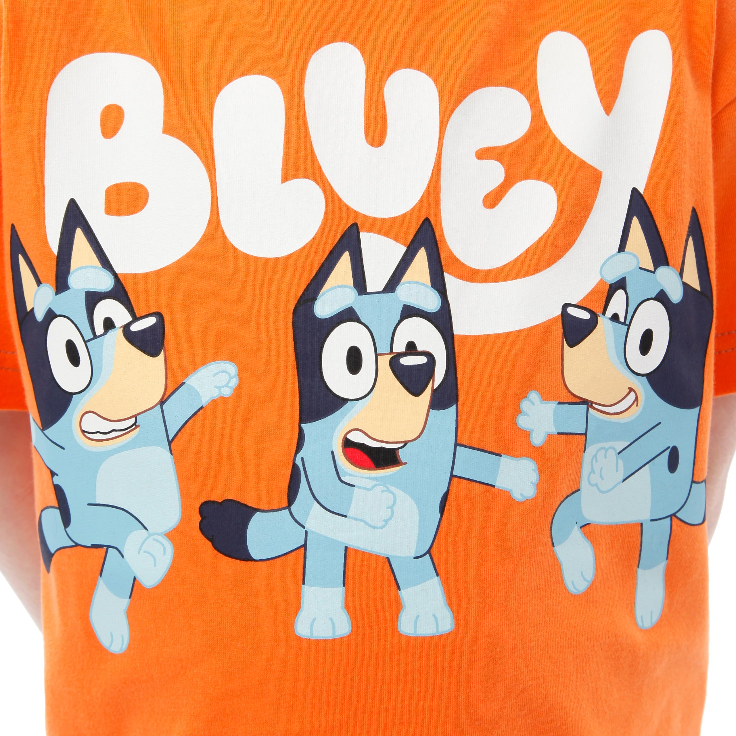 Foto 5 pulgar | Camisa Bluey Naranja para Niño-Venta Internacional