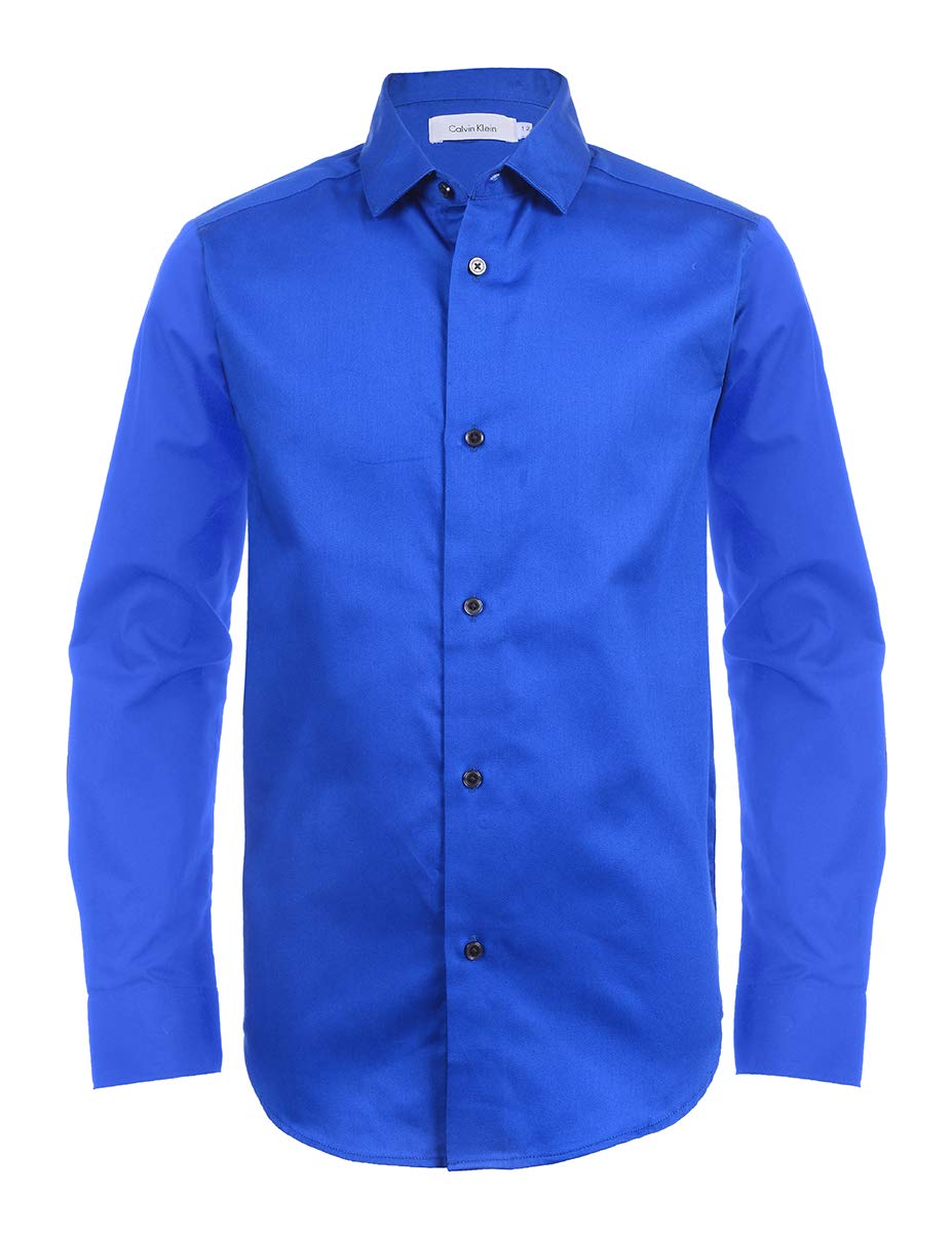 Camisa Calvin Klein Azul para Niño-Venta Internacional