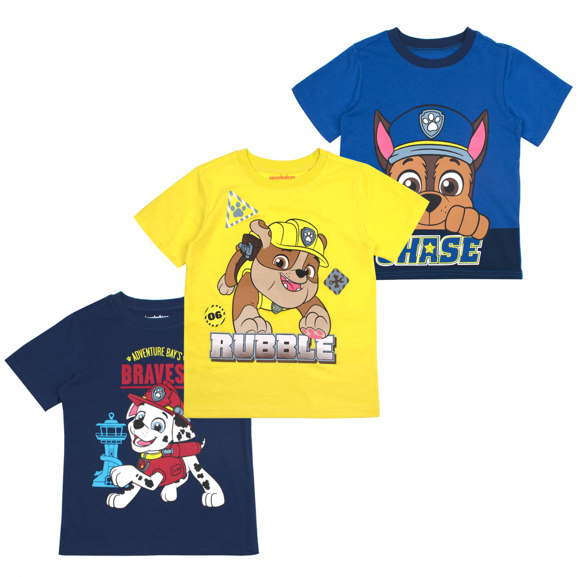 Camisetas Paw Patrol 3 Piezas para Niños Pequeños - Venta Internacional $912