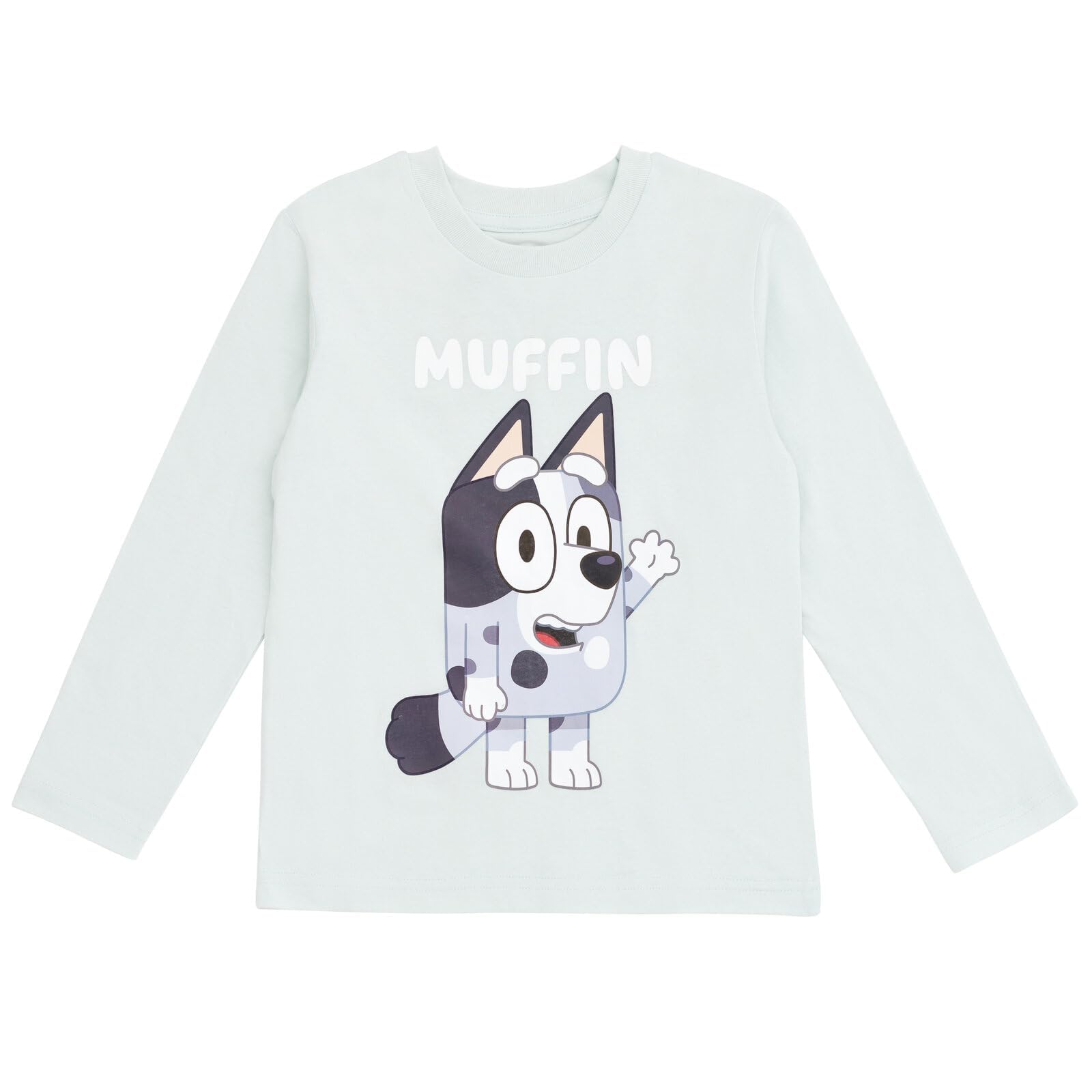 Foto 3 pulgar | Camiseta Bluey Muffin Little Boys De Manga Larga Para Niños De 6 Años - Venta Internacional.