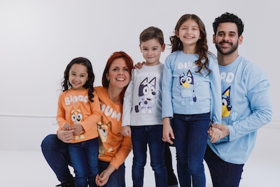 Foto 7 | Camiseta Bluey Muffin Little Boys De Manga Larga Para Niños De 6 Años - Venta Internacional.