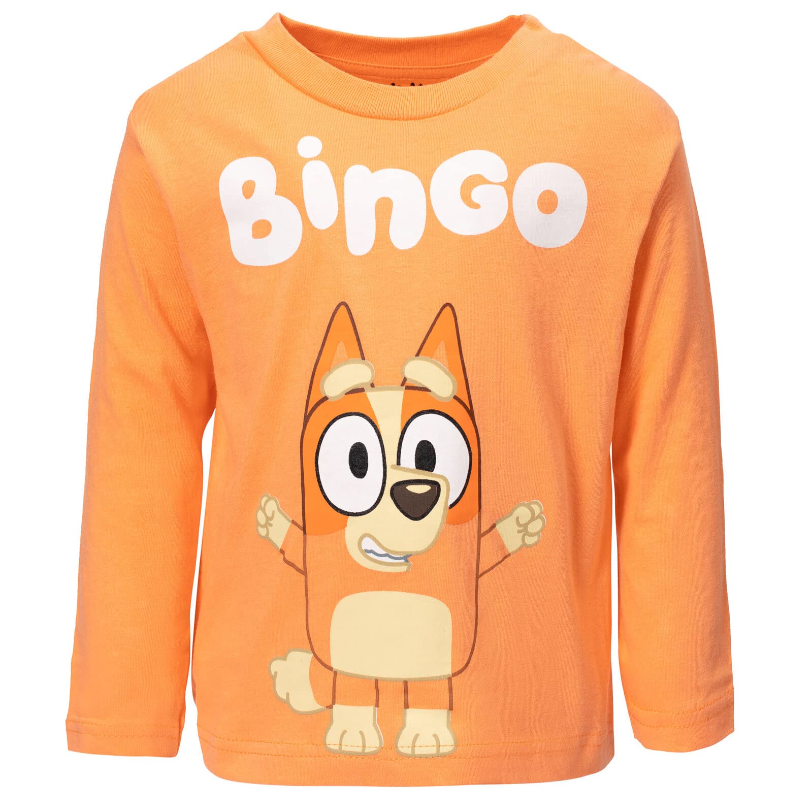 Foto 1 | Camiseta Bluey Bingo Little Boys De Manga Larga Para 6 Años - Venta Internacional.