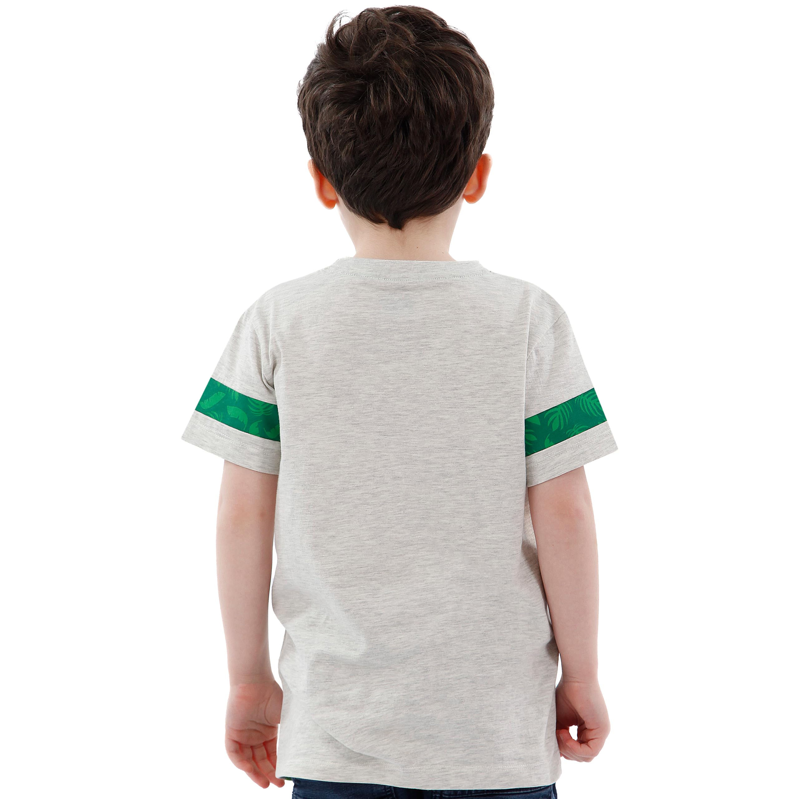 Foto 5 | Camiseta Paw Patrol Jungle Pups Para Niños, Gris, Talla 4, Verano - Venta Internacional.