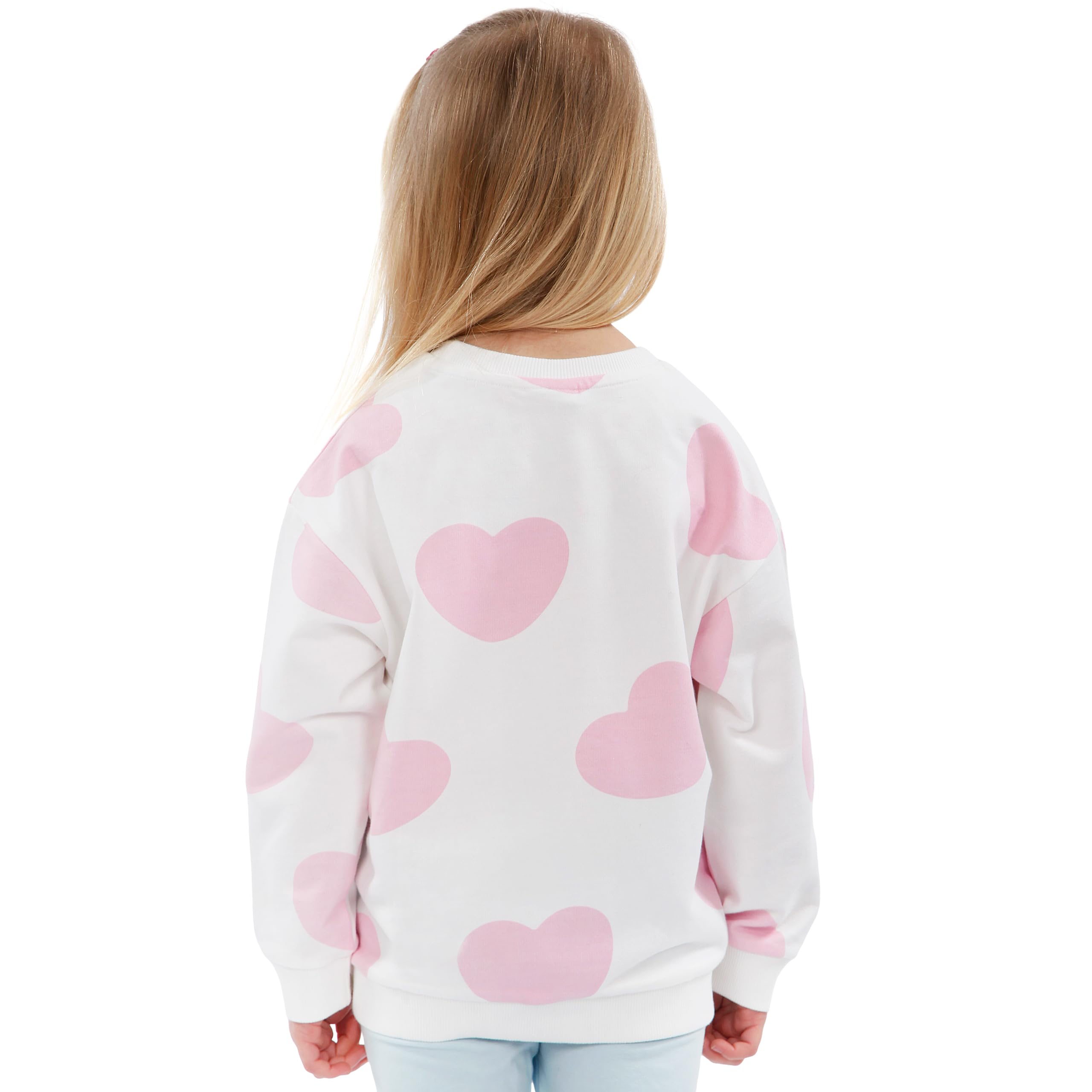 Foto 5 | Sudadera Bluey Bingo Con Cuello Redondo Para Niñas, Color Blanco, 7 Años - Venta Internacional.