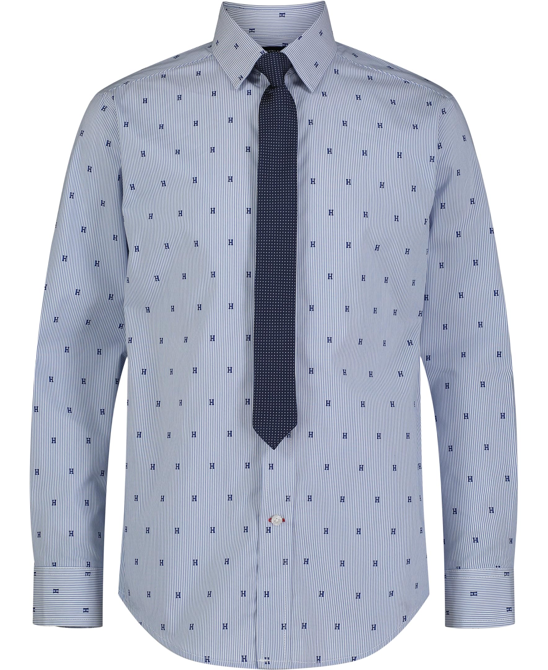 Camisa de Vestir Tommy Hilfiger Azul de Manga Larga - Venta Internacional
