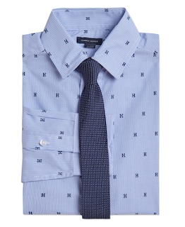Foto 2 | Camisa de Vestir Tommy Hilfiger Azul de Manga Larga - Venta Internacional