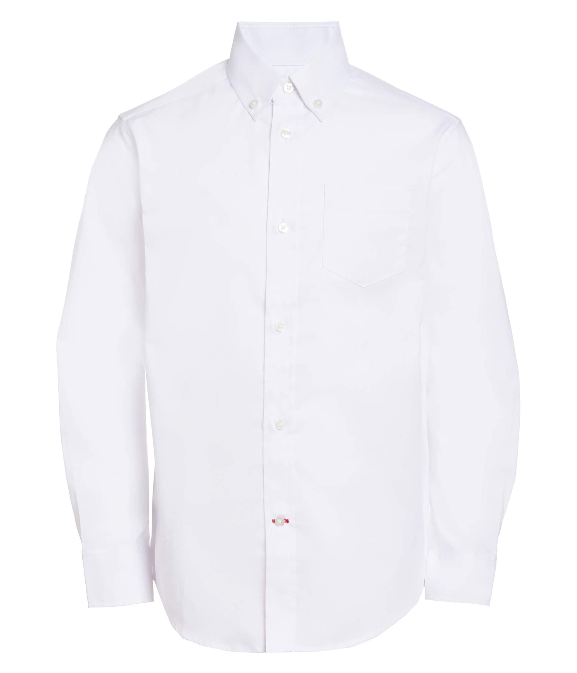 Camisa Tommy Hilfiger Pinpoint Oxford Blanca Para Niños Talla 8 - Venta Internacional.