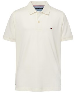Foto 1 | Polo Tommy Hilfiger Stretch Ivy Para Niños Blanco Lg - Venta Internacional.