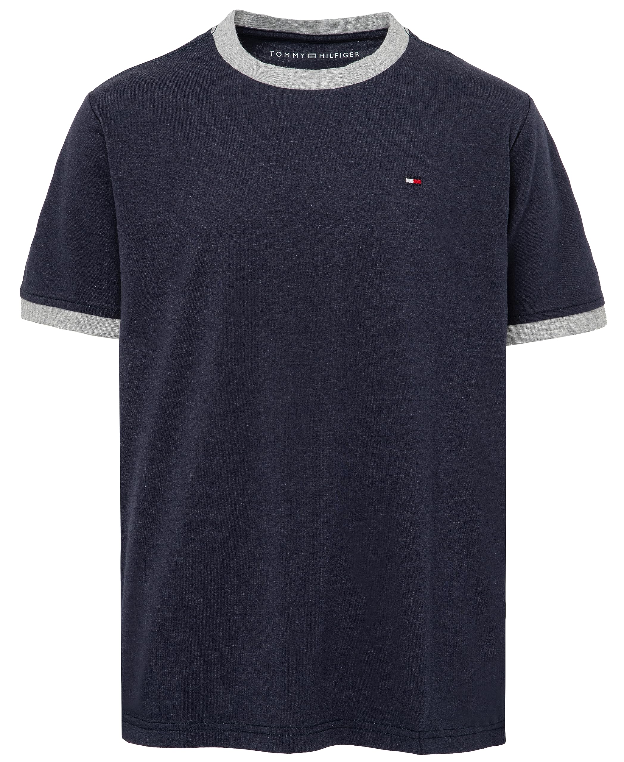 Camiseta Tommy Hilfiger Ken Para Niños En Azul Marino Talla Md - Venta Internacional. $619