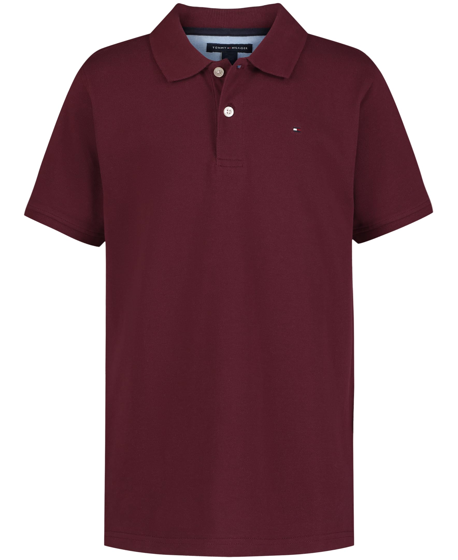 Polo Tommy Hilfiger Para Niños De Manga Corta Ivy Port, Talla 8 - Venta Internacional.
