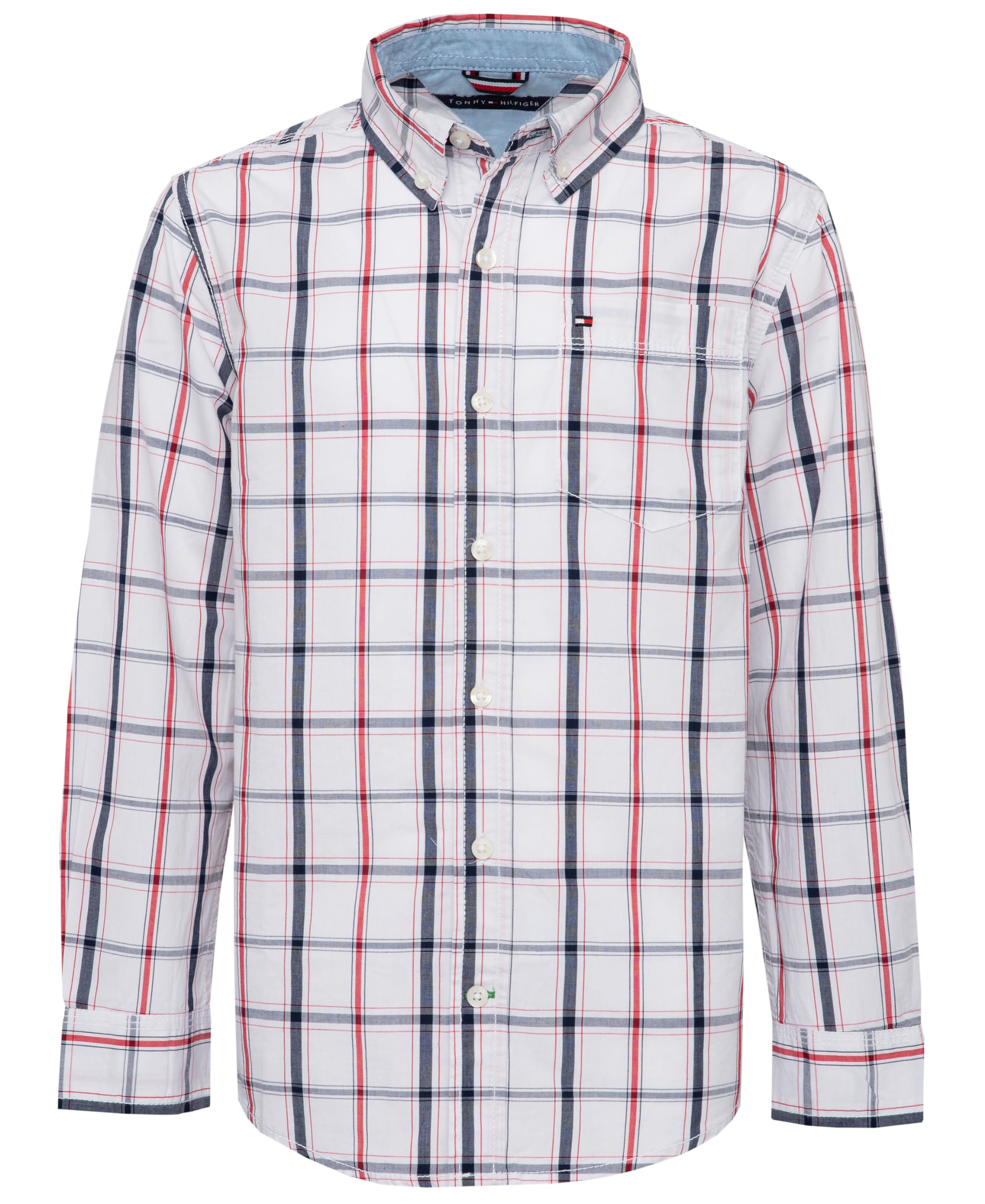 Camisa Tommy Hilfiger de Manga Larga para Niño- Venta Internacional