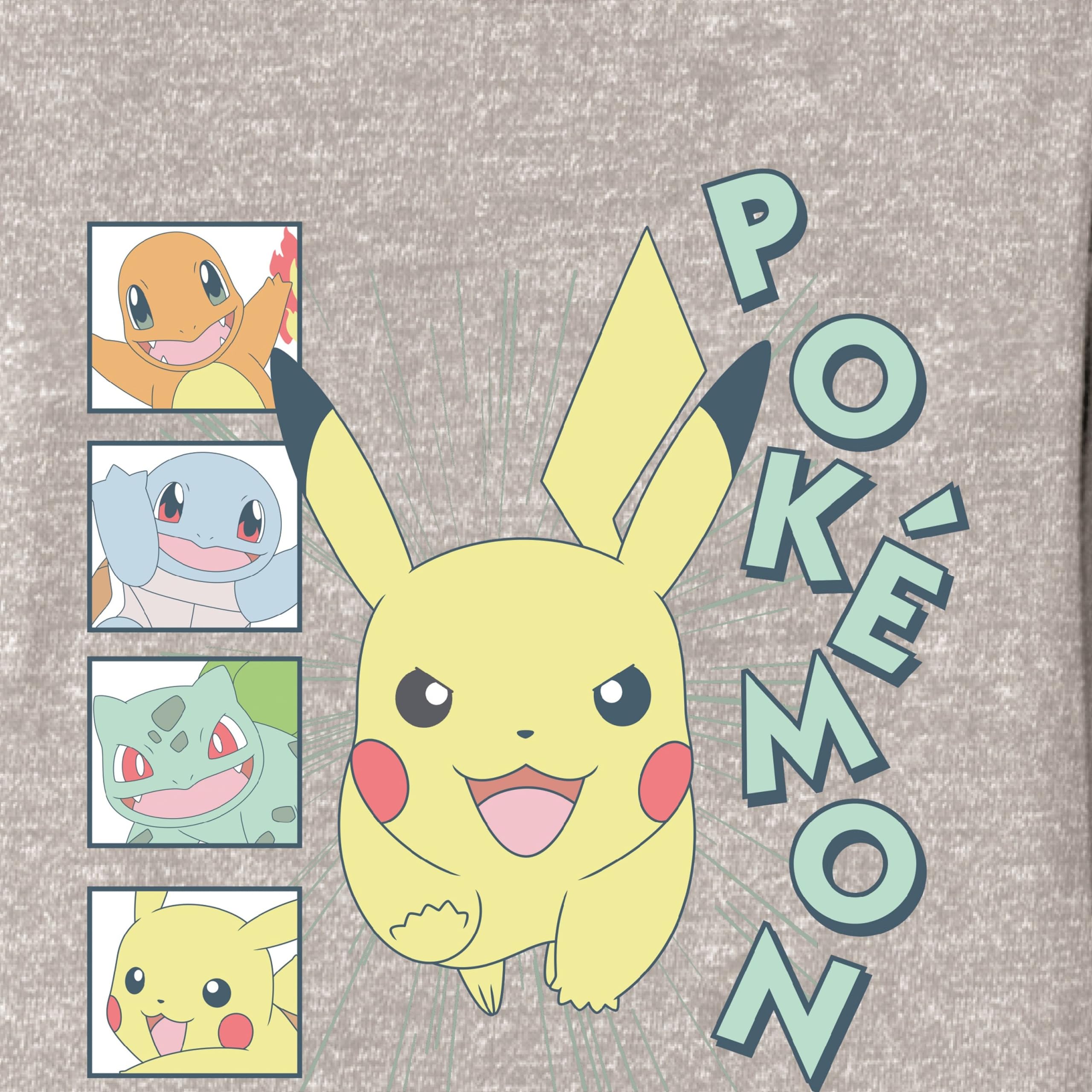Foto 5 pulgar | Camiseta Pokémon Big Boys Charizard De Manga Larga, Xs-xl - Venta Internacional.