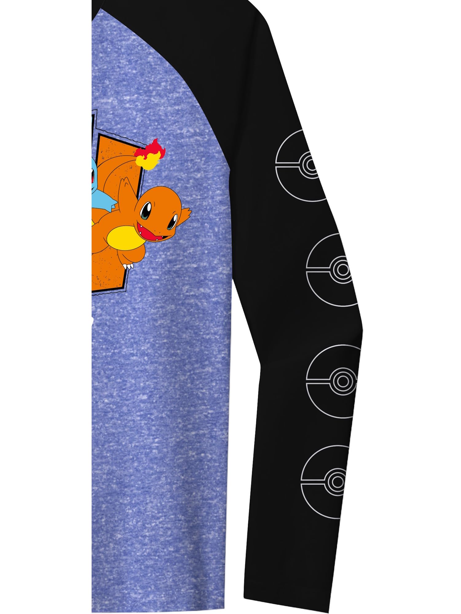 Foto 4 pulgar | Camiseta Pokémon Classic Starter Group De Manga Larga Para Niños - Venta Internacional.
