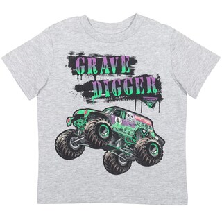 Foto 3 | Camiseta Monster Jam El Toro Loco Grave Digger Megalodon 6 Years - Venta Internacional.