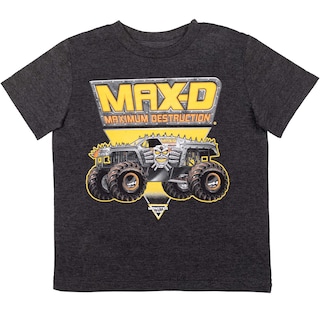 Foto 4 | Camiseta Monster Jam El Toro Loco Grave Digger Megalodon 6 Years - Venta Internacional.