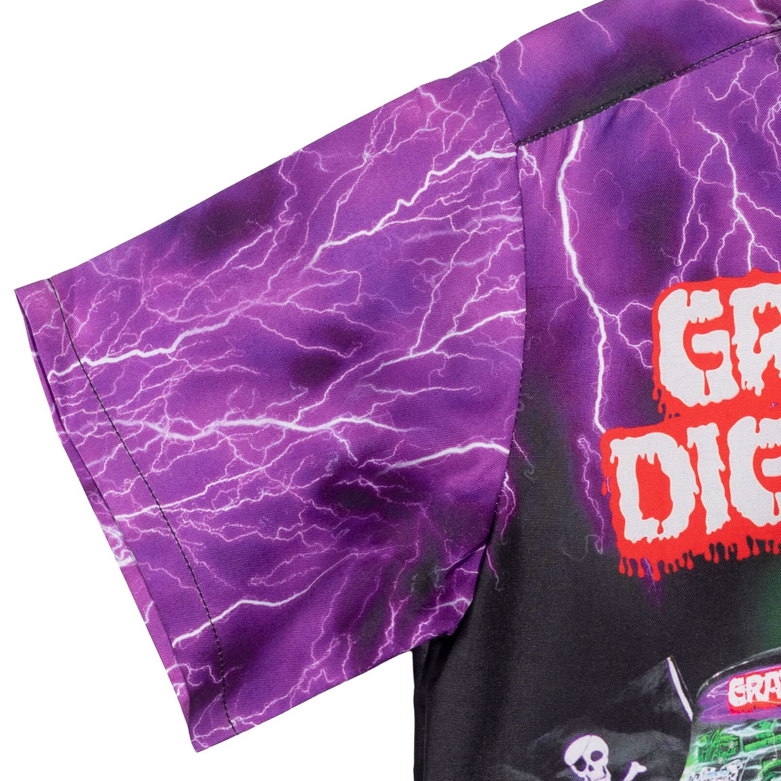Foto 6 pulgar | Camiseta Monster Jam Trucks Grave Digger Para Niños Pequeños De 6 Años - Venta Internacional.