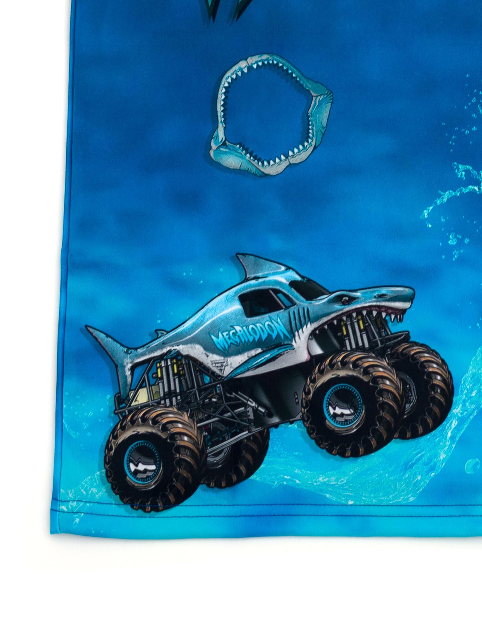 Foto 5 pulgar | Camiseta Monster Jam Megalodon Monster Truck Para Niños Pequeños - Venta Internacional.
