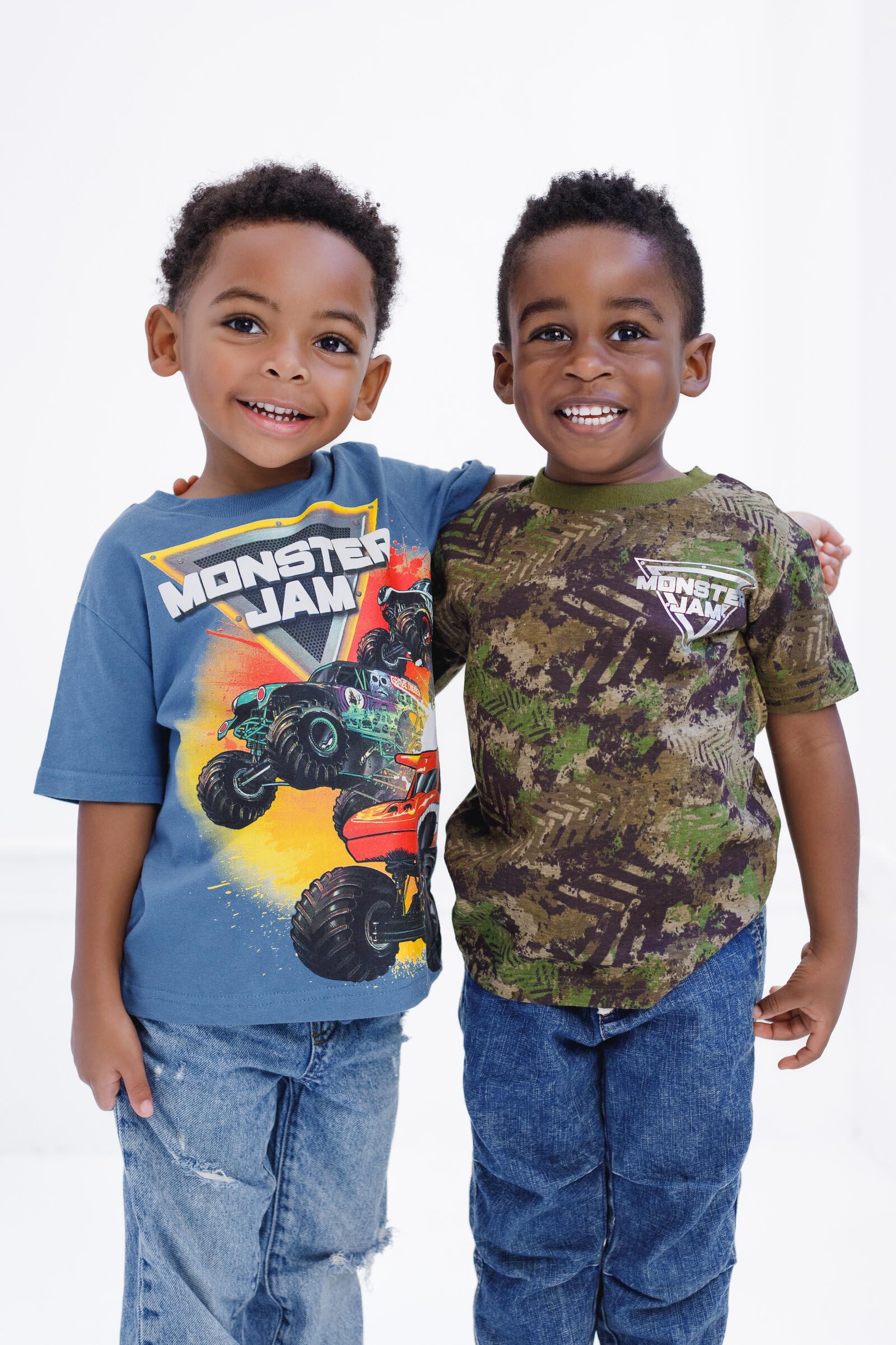 Foto 2 | Camisetas Monster Jam Grave Digger El Toro Loco Monster Mutt - Venta Internacional.