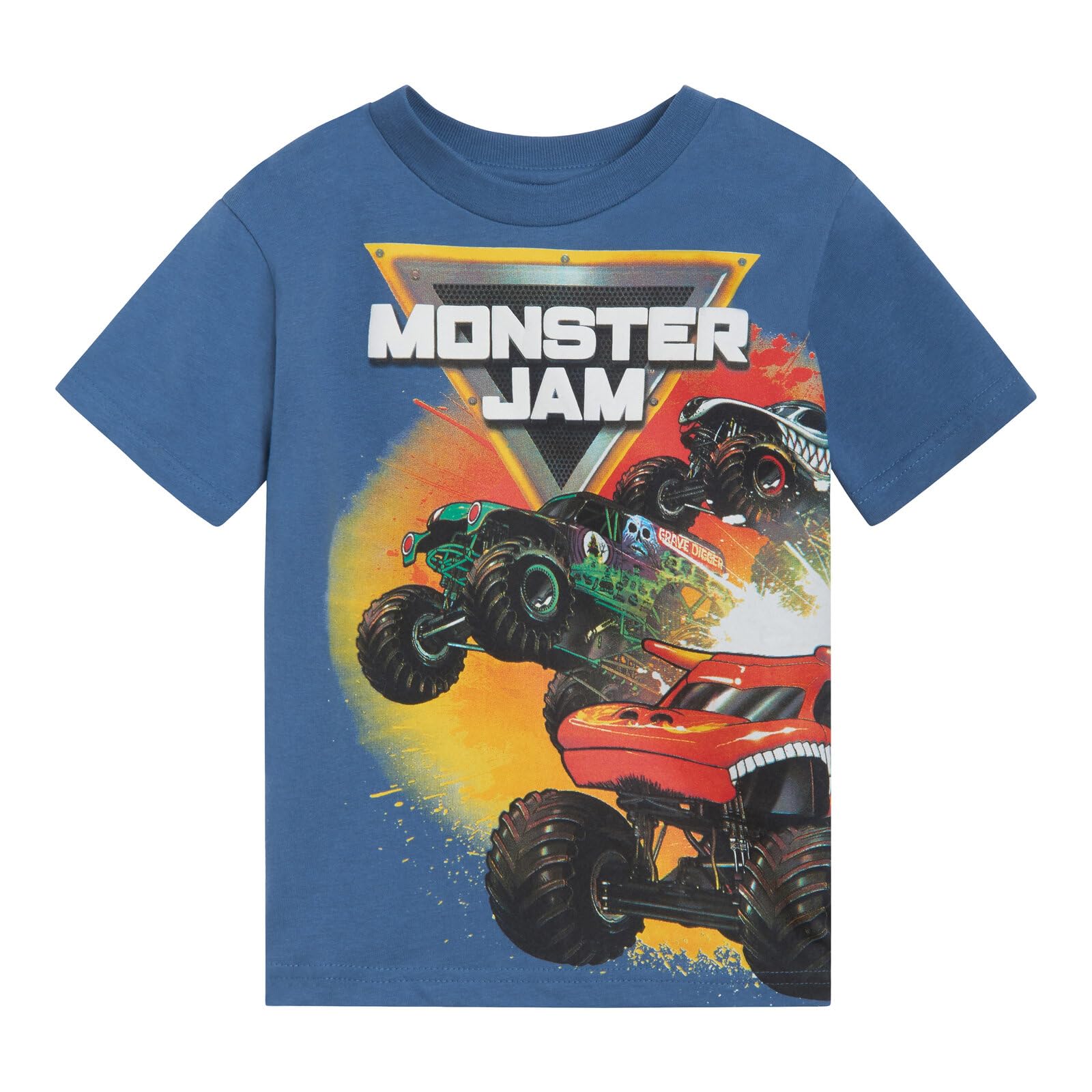 Foto 6 pulgar | Camisetas Monster Jam Grave Digger El Toro Loco Monster Mutt - Venta Internacional.