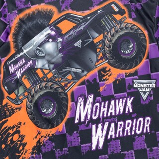 Foto 5 | Camiseta Monster Jam Mohawk Warrior Púrpura Para Niños De 6 Años - Venta Internacional.