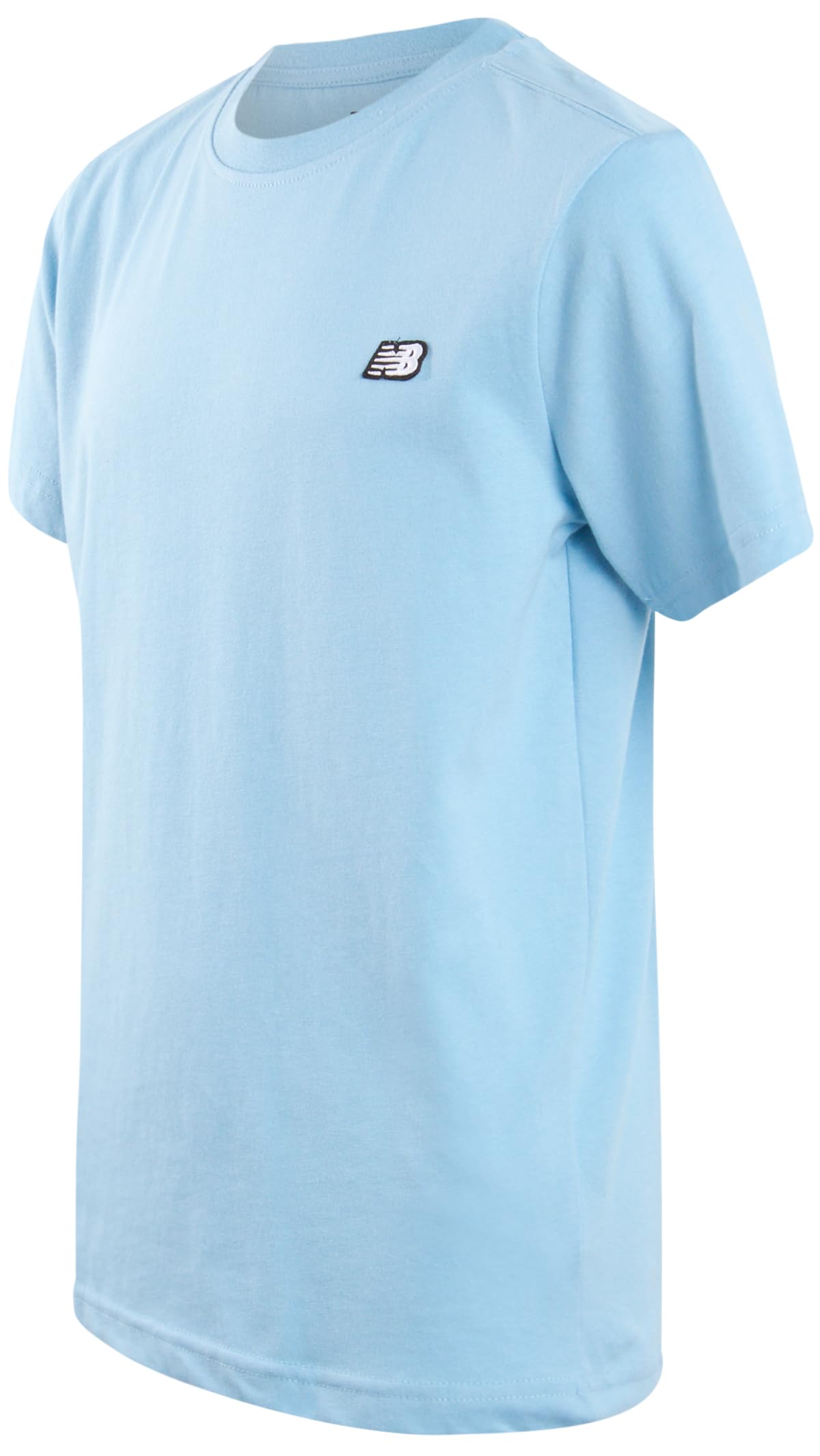 Foto 6 pulgar | Camiseta New Balance Para Niños, Clásica, Algodón, Manga Corta, Azul 8 - Venta Internacional.