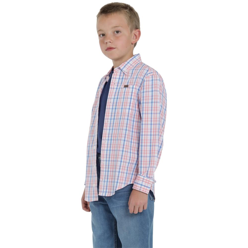 Foto 3 pulgar | Camisa Lee Niño Vintage Slim Fit Manga Larga 248 Rosa