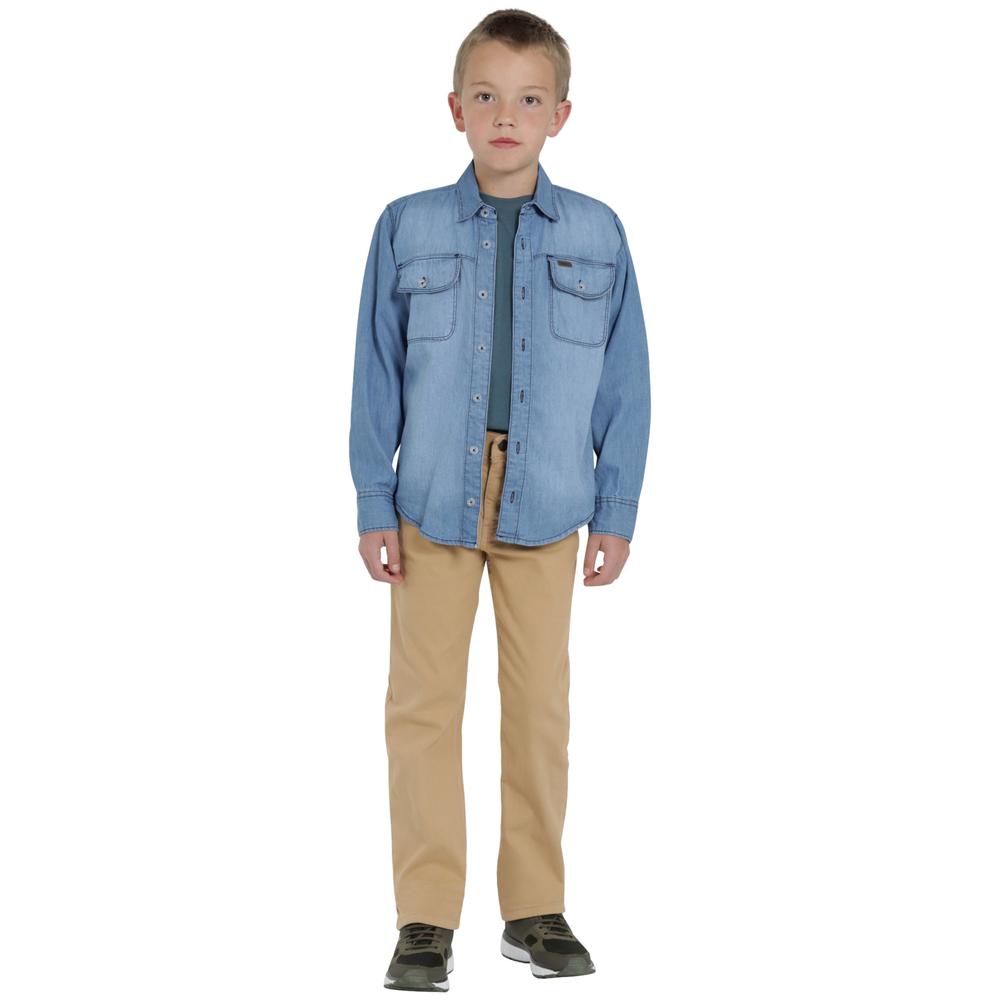 Foto 5 pulgar | Camisa Lee Niño Vintage Slim Fit 250 Azul