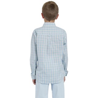 Foto 3 | Camisa Lee Vintage Slim Fit Manga Larga 247 Verde para Niño