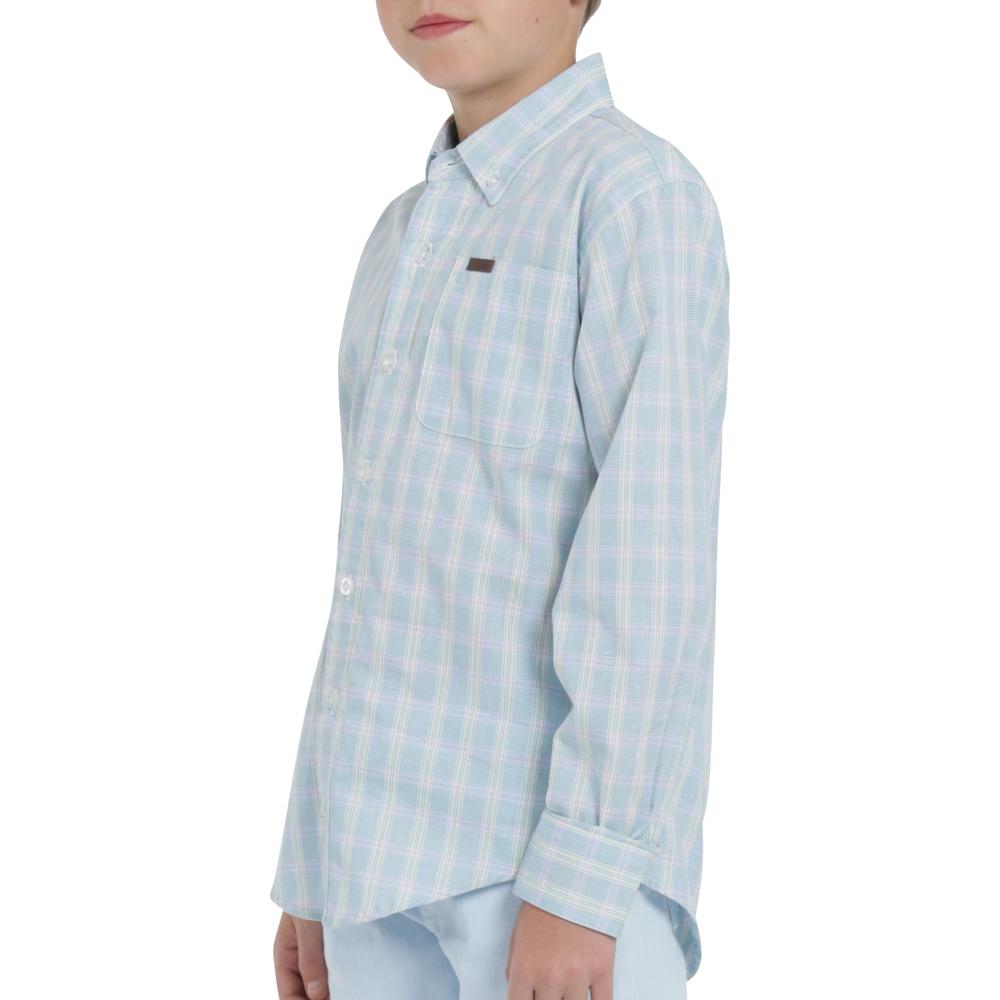 Foto 6 pulgar | Camisa Lee  Vintage Slim Fit Manga Larga 247 Verde para Niño