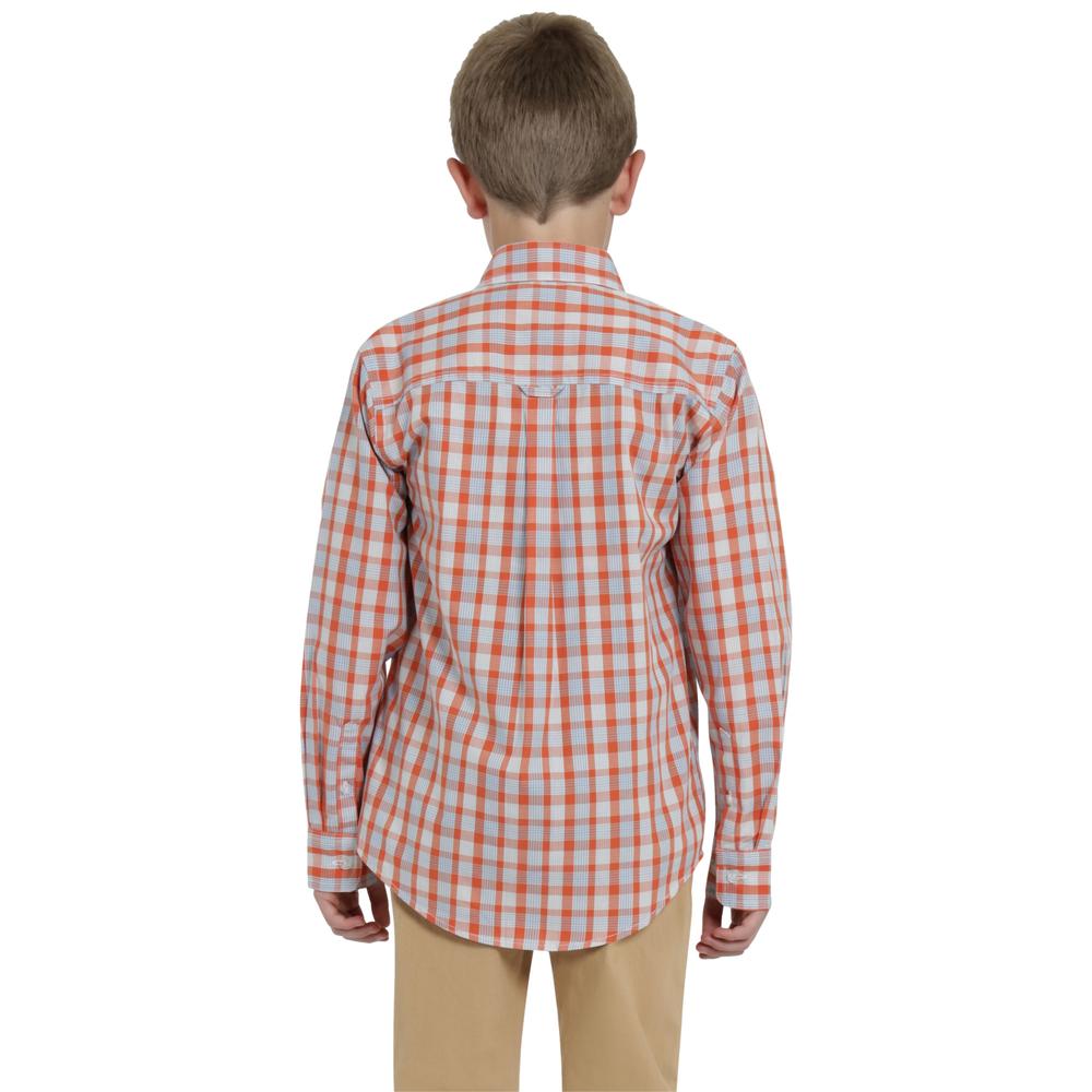 Foto 4 pulgar | Camisa Lee Vintage Slim Fit Manga Larga 249 Roja para Niño