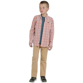 Foto 4 | Camisa Lee Vintage Slim Fit Manga Larga 249 Roja para Niño