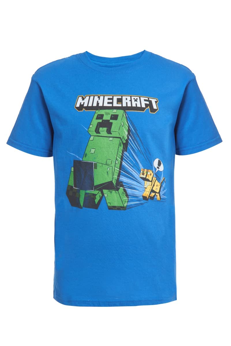 Foto 6 pulgar | Set De Ropa Minecraft Creeper Grid Para Niños, 3 Piezas, Talla 8 - Venta Internacional.