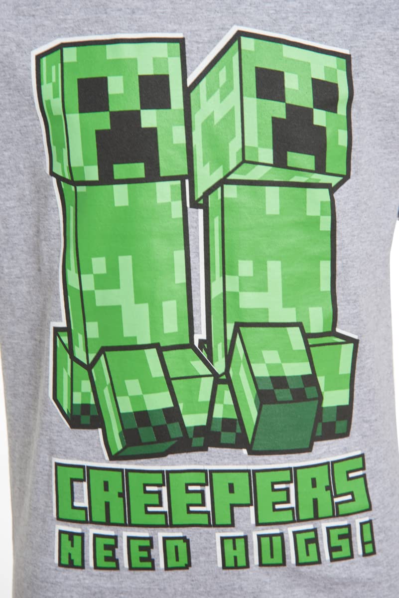Foto 8 pulgar | Set De Ropa Minecraft Creeper Grid Para Niños, 3 Piezas, Talla 8 - Venta Internacional.