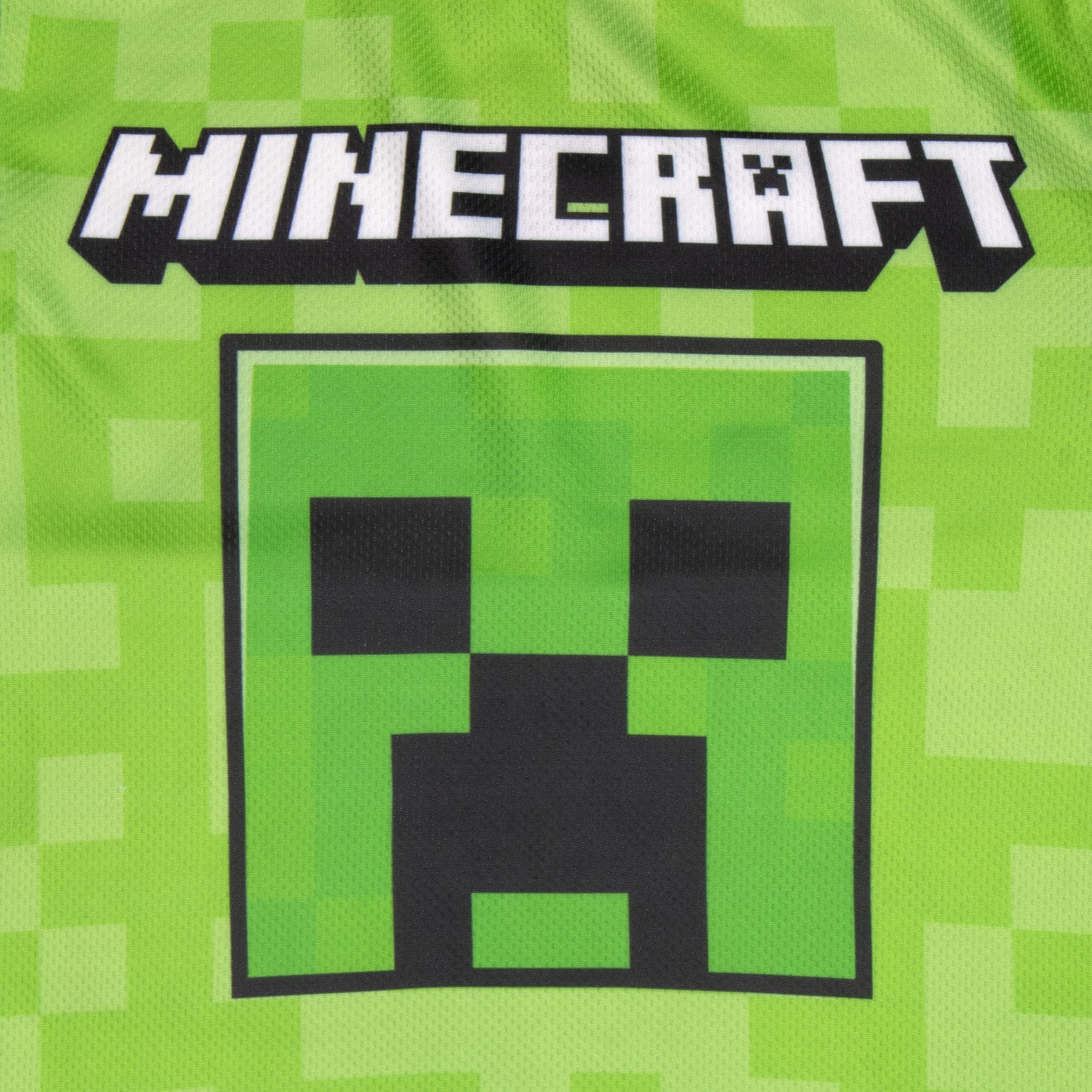 Foto 5 | Camiseta De Manga Larga Con Personajes De Minecraft Para Niños, 2 Unidades, Talla 4 - Venta Internacional.