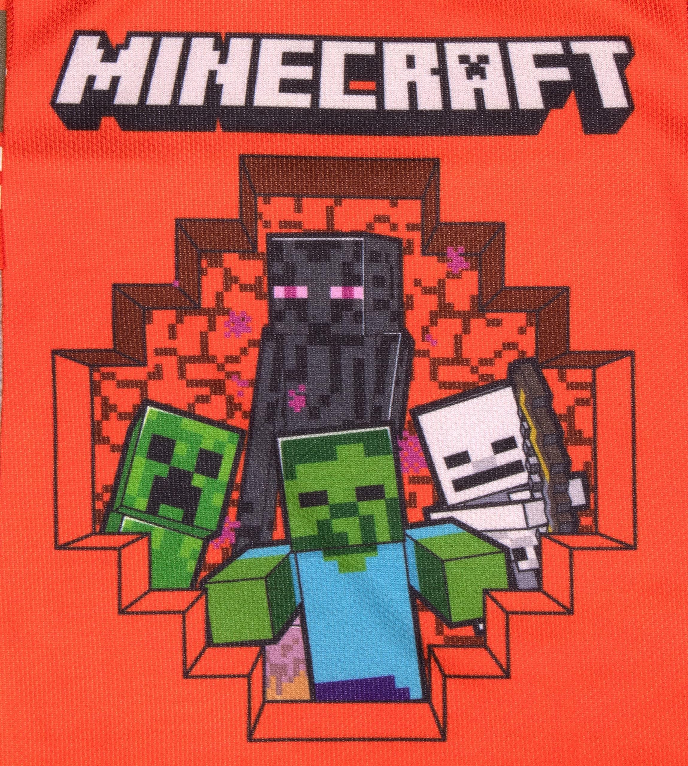 Foto 6 | Camiseta De Manga Larga Con Personajes De Minecraft Para Niños, 2 Unidades, Talla 4 - Venta Internacional.