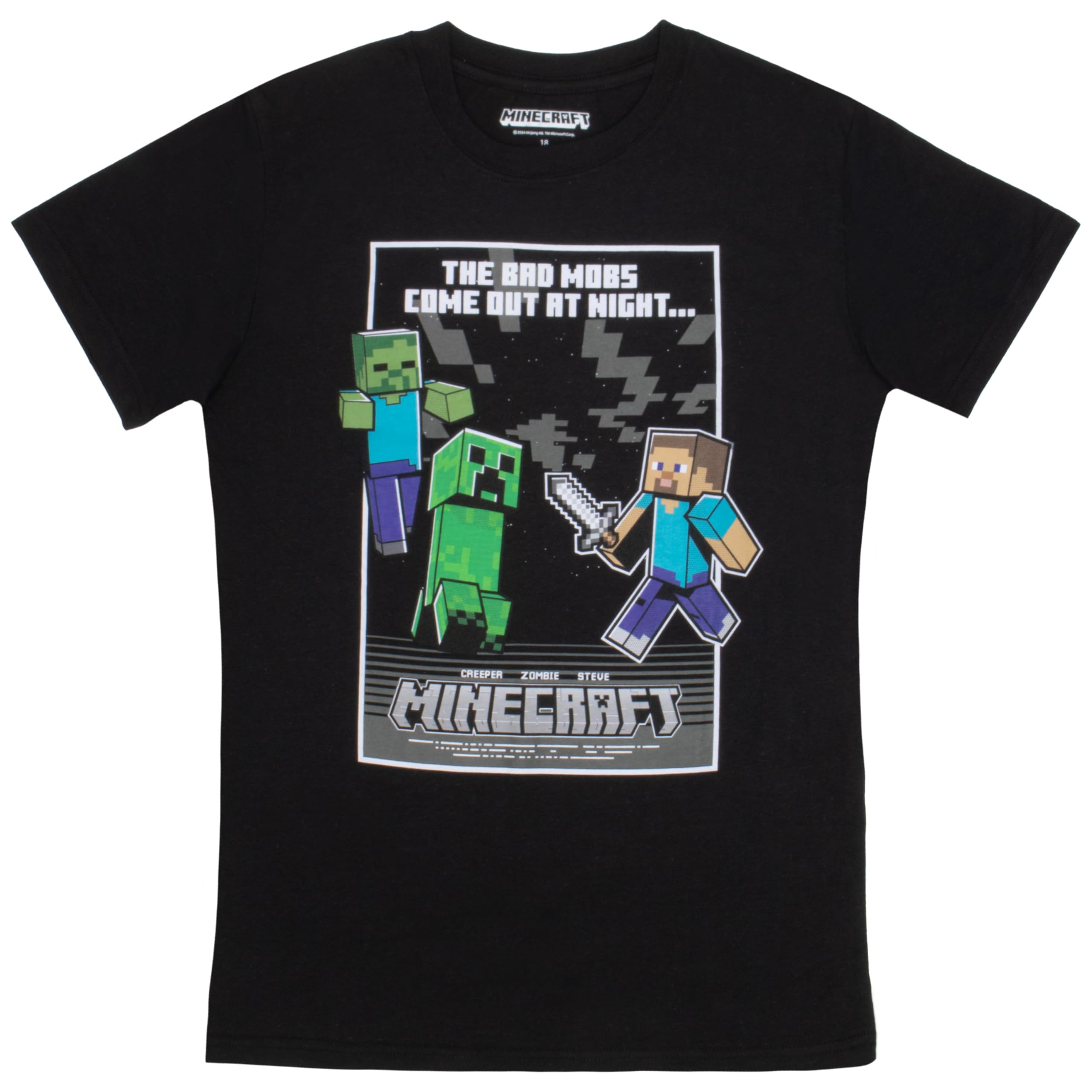 Foto 3 pulgar | Set De Ropa Minecraft Creeper Grid Para Niños, 3 Piezas, Talla 18 - Venta Internacional.