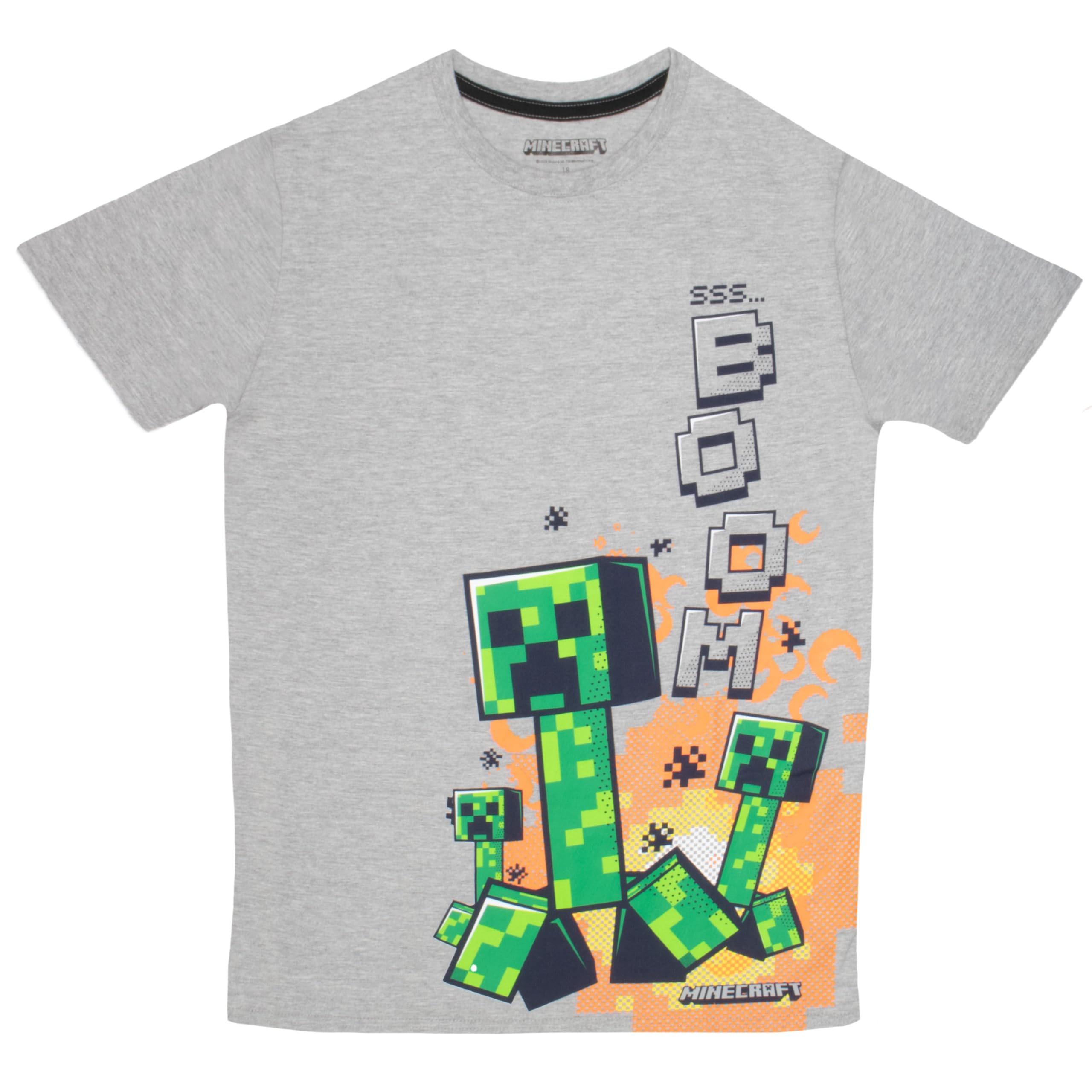 Foto 7 pulgar | Set De Ropa Minecraft Creeper Grid Para Niños, 3 Piezas, Talla 18 - Venta Internacional.