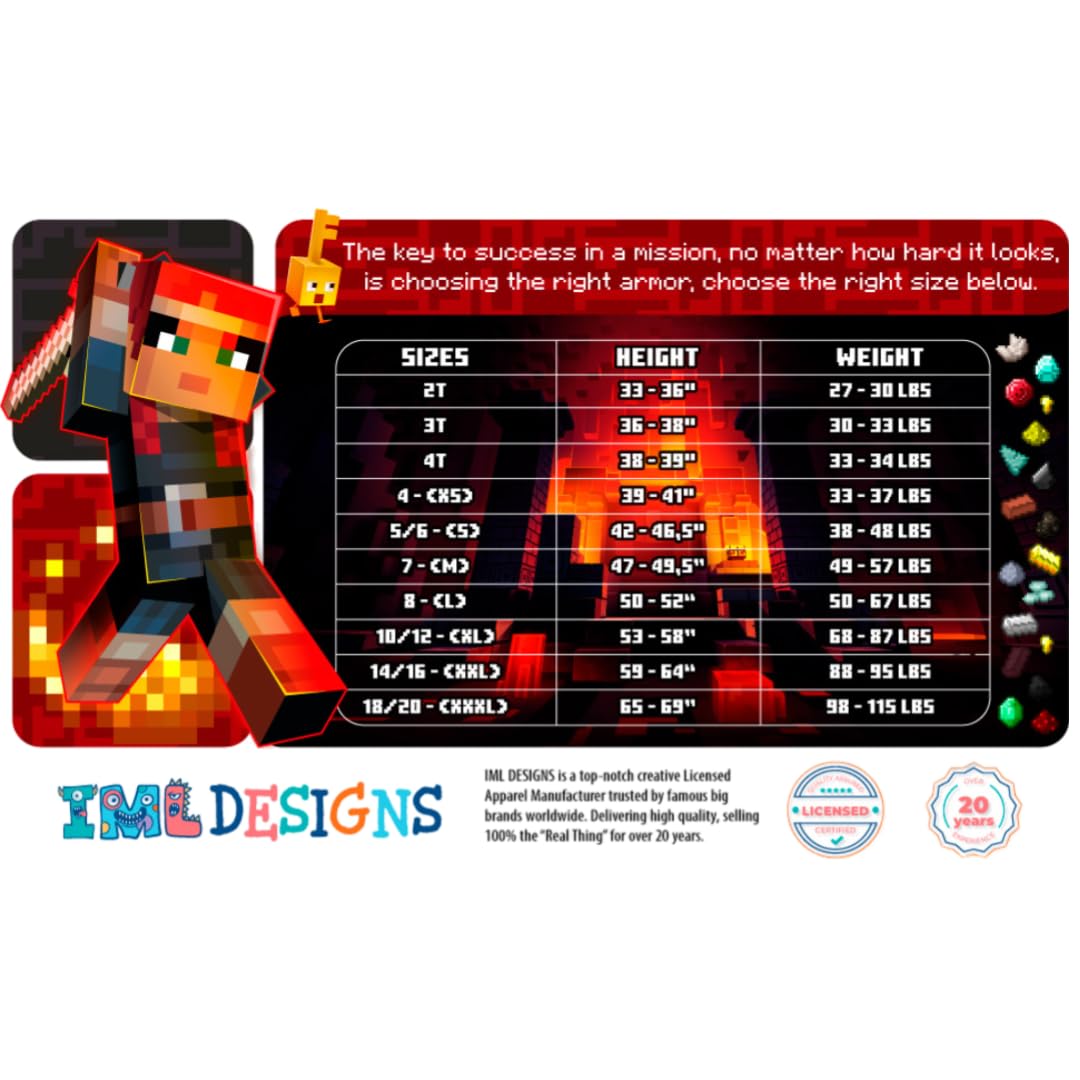 Foto 8 pulgar | Set De Ropa Minecraft Creeper Grid Para Niños, 3 Piezas, Talla 18 - Venta Internacional.