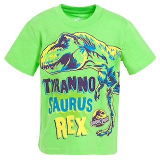 Foto 2 | Camiseta Jurassic World Con Diseño De Dinosaurio Para Niños Pequeños, Paquete De 4, 6 Años - Venta Internacional.