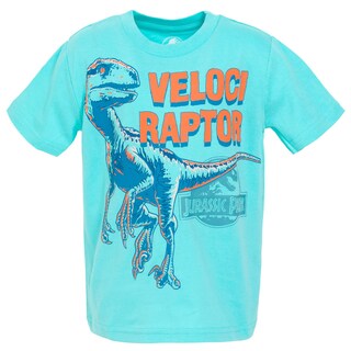 Foto 5 | Camiseta Jurassic World Con Diseño De Dinosaurio Para Niños Pequeños, Paquete De 4, 6 Años - Venta Internacional.